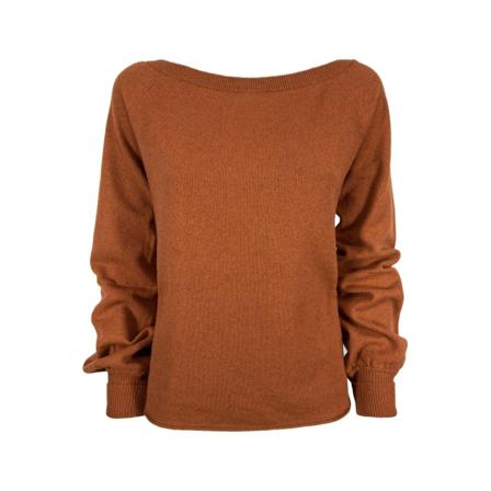 Semicouture Round-neck Knitwear , Bruin , Dames , Maat: M Truis