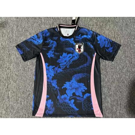 Japan Jersey Men 22-23 Hjem Spesialutgave Samurai Sakura Comic Fotballskjorte 4 S