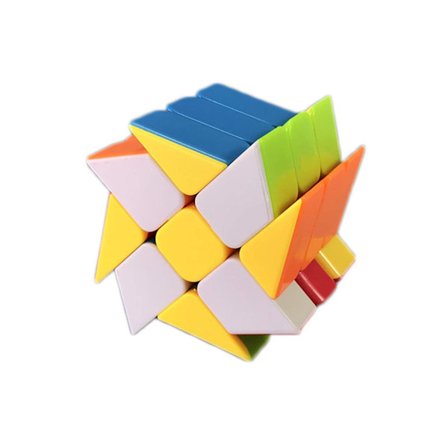 Xelparuc 3x3 Speed Hot Wheel Skewb Magic Cube Puslespil - 2.24"