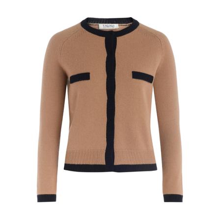 Max Mara, Knitwear Beżowy, Kobieta, Rozmiar: S