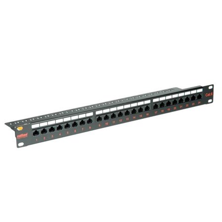 ROLINE 19" Patchpanel, Cat.6/Class