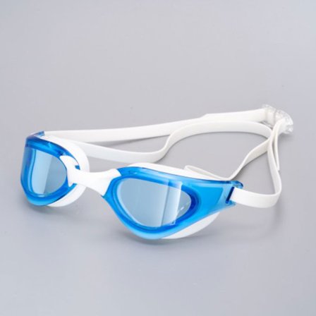 Professionella Simglasögon i Silikon, Vattentäta, Dubbel Anti-Dimma, Poolglasögon, Anti-UV, Herr & Dam, Linser