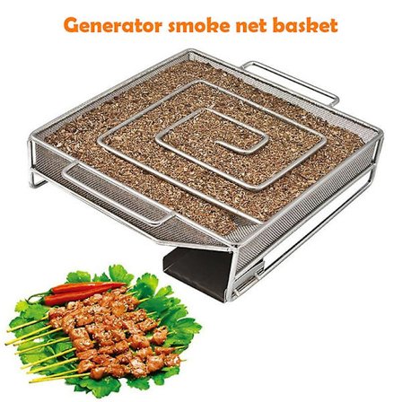 Kald Røyk Generator Bbq Grill Matlaging Verktøy Røyker Mini Generator Boks (LGL)