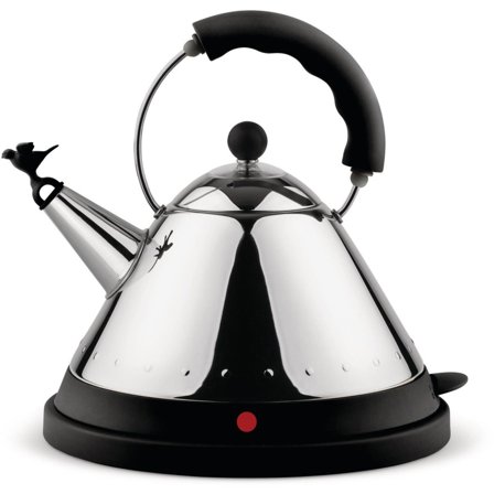 Alessi Vattenkokare m. fågel, svart | Köksmaskiner > Vattenkokare | Bagaren och Kocken
