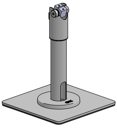 ERGONOMIC SOLUTIONS Base Plate with SP1 200mm