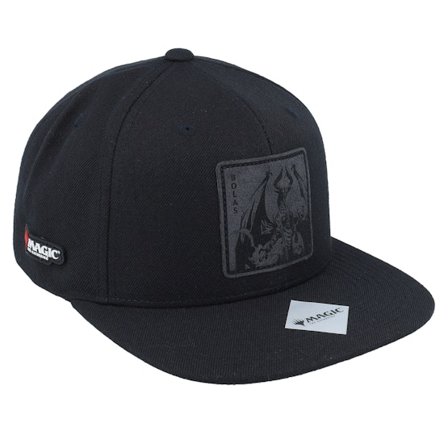 Magic: The Gathering - Nicol Bolas Planeswalker Black/Black Snapback Snapback Black Cap - @ Hatstore