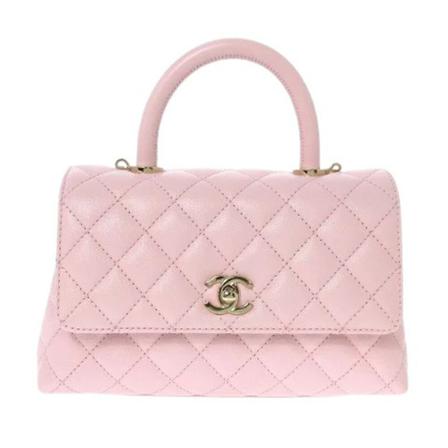 Chanel Vintage - Vintage Väskor - Rosa - Dam - Storlek: One Size, Dam, Storlek: ONE SIZE