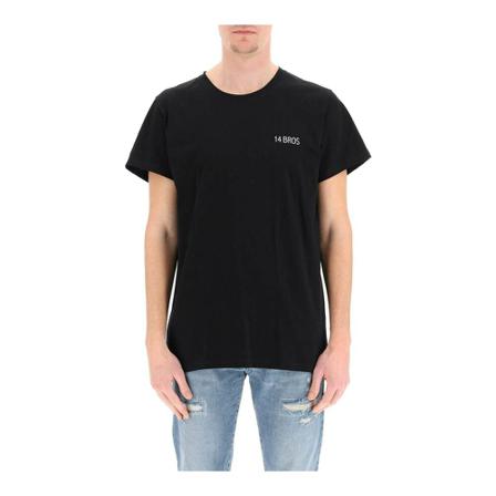 14 Bros, T-Shirts Czarny, Mężczyzna, Rozmiar: M