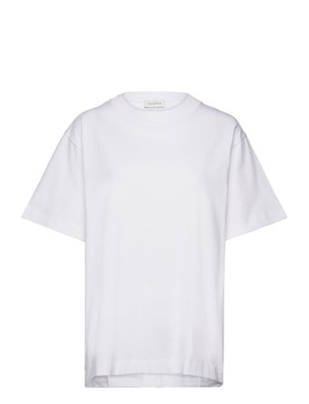 House Of Dagmar Oversized Cotton Tee - White - XS