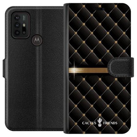 Kompatibelt Lommeboketui til Motorola Motorola Moto G30 Cactus and Friends – NightQuilt
