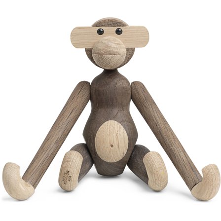 Kay bojesen Apa Liten Rökt Ek/Ek | Inredning > Prydnader & Dekorationer > Träfigur | Bagaren och Kocken