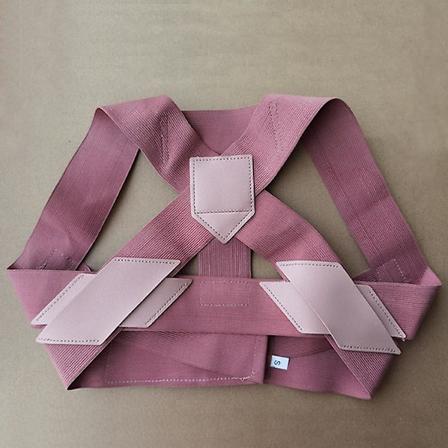 Justerbar Andningsbar Stålplatta Ryggstöd för Män och Kvinnor, Korrigerar Rygg- och Axelförmågan