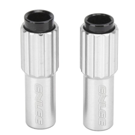 Sykkelbremskabeljusteringsskrue Aluminiumslegering Sykkelkabeljusteringsfat for landeveissykkel Terrengsykkel Titan / 1 par