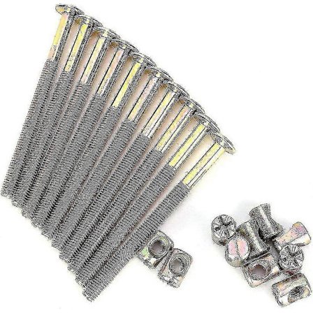 Sl M6 Bolt til møbler, sekskantsskruer til tremmesenge, køjesenge, stole (100 mm) Shisanq