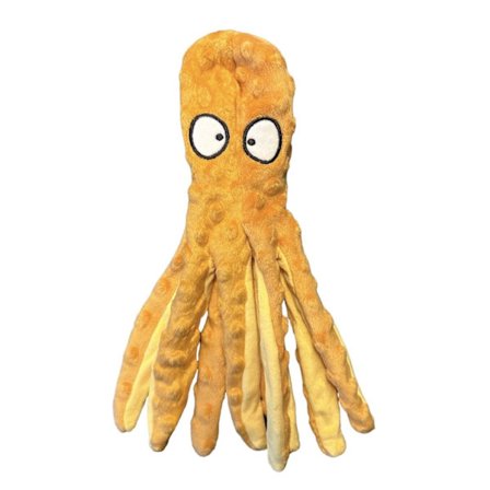 Fabric dog toy octopus plush