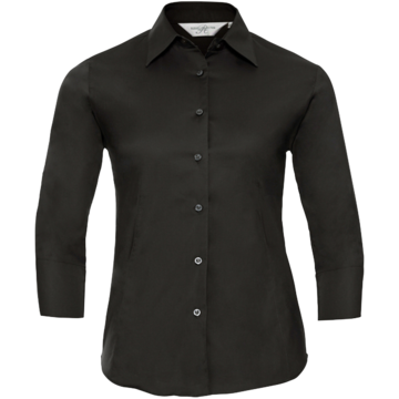 Damebluse 3/4-Ermer Stretch