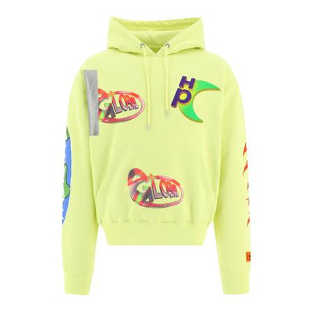 Heron Preston, Hmbb 017S22Jer 0031545 Sweatshirt Żółty, Mężczyzna, Rozmiar: M