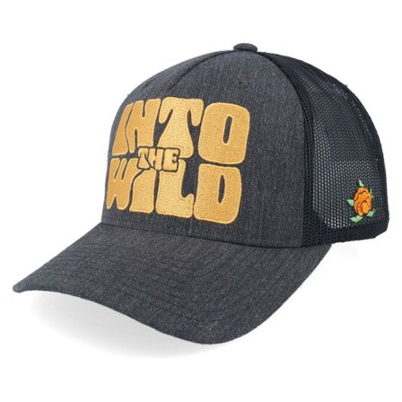 SQRTN - Grå trucker Keps - Into Cap Dark Grey A-frame Trucker @ Hatstore