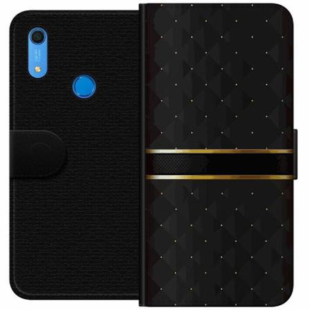 Huawei Y6s (2019) Plånboksfodral Golden Stripes