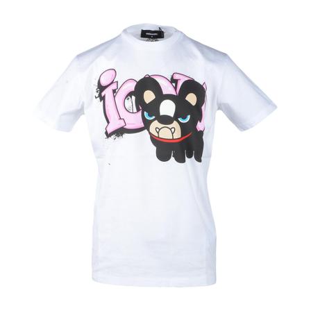 Dsquared2 T-Shirts Hvid, Herre