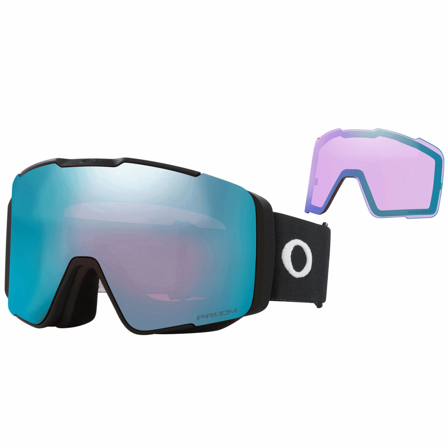 Oakley Line Miner Pro M Matte Black Prizm Sapphire & Prizm Iced