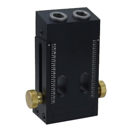 Træbearbejdnings Skrå Hul Døvningsjig Justerbar Lommehulsjig