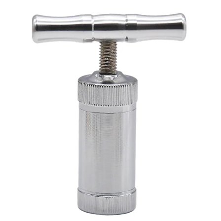 Ingefærpresse Ergonomisk Håndtak Avtakbar Høy Holdfasthet Lekkasjesikker Lett å Presse Allsidig Sinklegering T-Formet Hvitløkspresse Verktøy Bar Tilb.