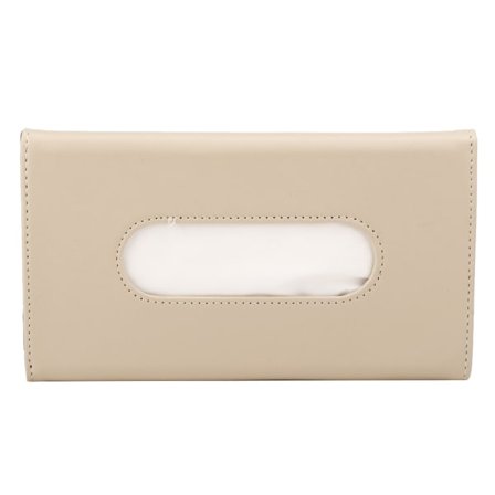 Bilpapperskåp PU-läder Solskydd Soltak Papper Servettfodral Hållare Inredningstillbehör