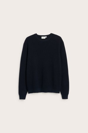 Kappahl | Dzianinowy sweter Ciemnoniebieski L | Ciemnoniebieski