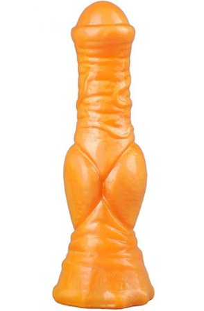 Dildo Wolf Orange 21 cm - Woome.pl