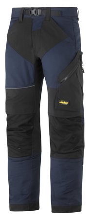 Snickers Workwear 6903 FlexiWork Arbeidsbukse marineblå/svart Marineblå/Svart, Klær