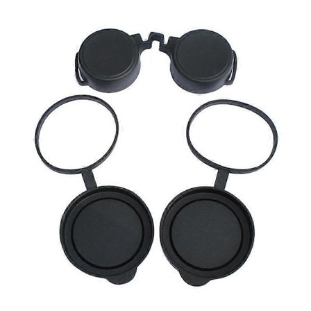 Kikkertbeskyttende gummi-objektivdeksel 42mm/50mm Kikkertøyedeksel Teleskopdeksel Linsebeskyttelse - Perfekt