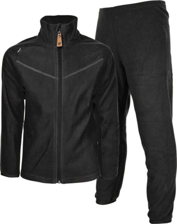 Lindberg Umeå Fleece Set Children base layer set Grey 100