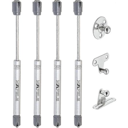 Hafele 60n Hydraulisk Fjær Gassfjær - Støtdempere For Kjøkkenskap Dørklaff Lokkstøtte