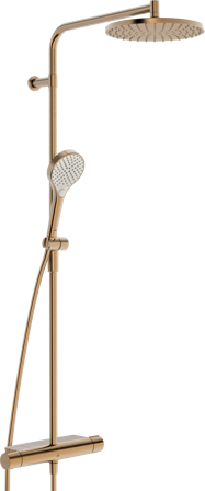 Oras Optima Style 7192N-81 Bruserarmatur Børstet bronze, Badeværelse