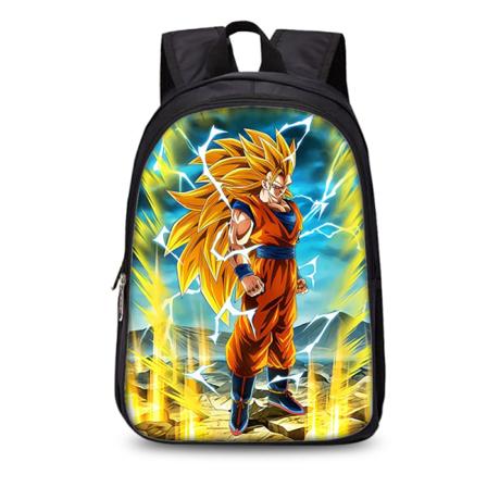 Uusi kuviollinen lasten Dragon Ball -reppu, viileä painettu lasten alakoulun reppu, kirjareput, reppu lapsille, aloita koululahja - WELLNGS style 20