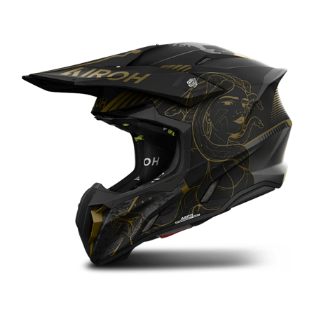 Crosshjelm Airoh Twist 3 Matt Titan matt S