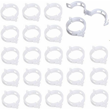 Tomat Tange Forbind Plastik Tomat Tange Twist Klemmer Fastgørelse Planter Plante Klemmer Hold Træstamme Opret Mini Haveværktøjer Ideel Til Fastgørelse