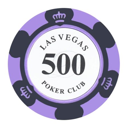 Chips med flera valörer Bärbara spel-chips Las-vegas mynt för kasinon