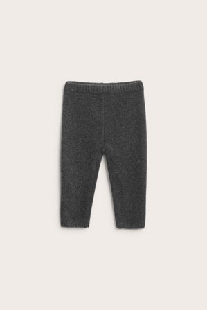 Kappahl | Stickade leggings | Mörkgrå