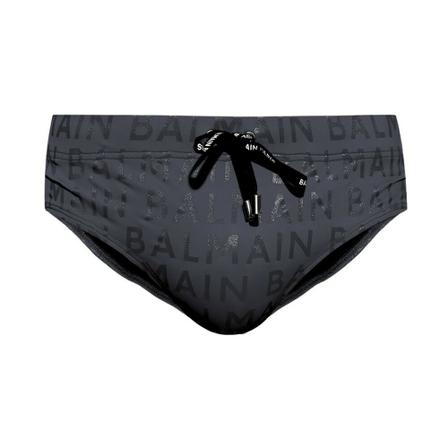 Balmain, Swim briefs Zwart, Heren, Maat:XS