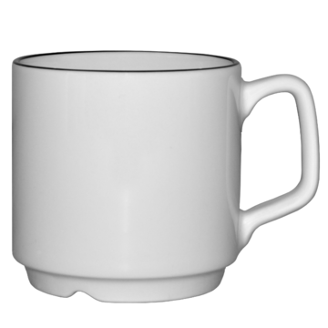 Kopp Blocho Robert Hvit med sv