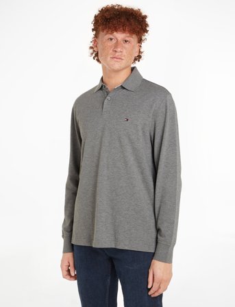 Tommy Hilfiger 1985 Regular Ls Polo - Grey - XL