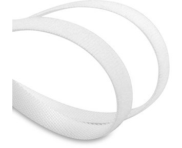 Andersson CEM-C1000 - Cable Strap 5m White - Vit kabelrem för smidig kabelhantering