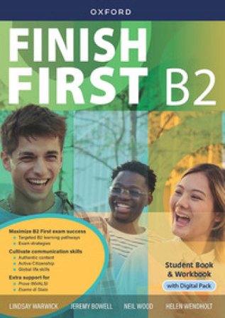 Finish First B2. Student Book. Workbook. Con Digital pack. Per le Scuole superiori. Con e-book. Con espansione online