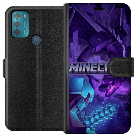 Yhteensopiva Lompakkokotelo Motorola Motorola Moto G50 Minecraft