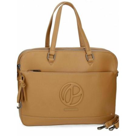 Pepe Jeans, Laptop Bags Bruin, Dames, Maat:ONE Size