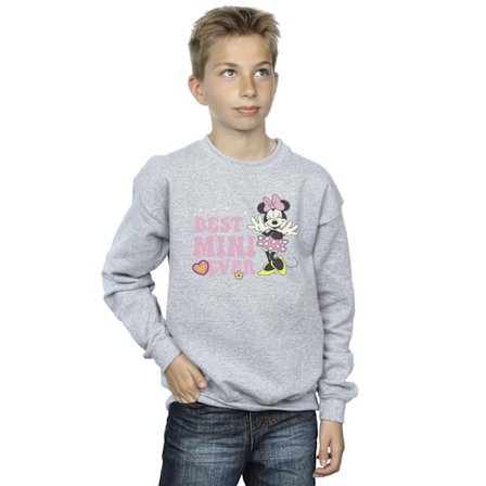 Disney Boys Best Mini Ever Sweatshirt 9-11 år Svart