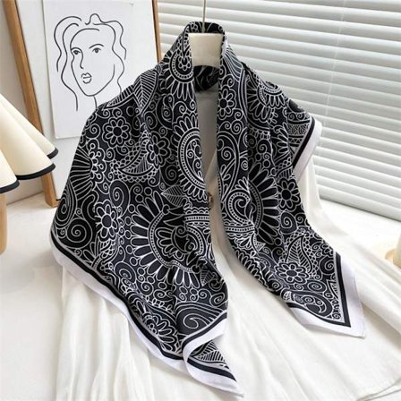 90x90cm Silk Scarf Strandsjal 8 8