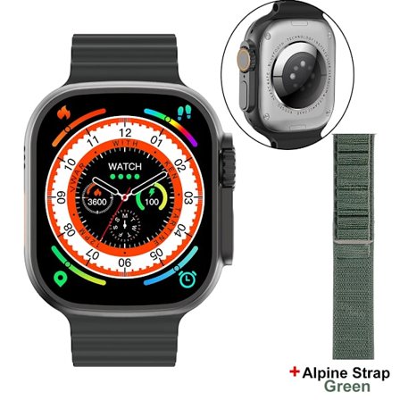 VWAR Ultra 9 Plus Smartwatch 1:1 49mm Storlek 2.2 "